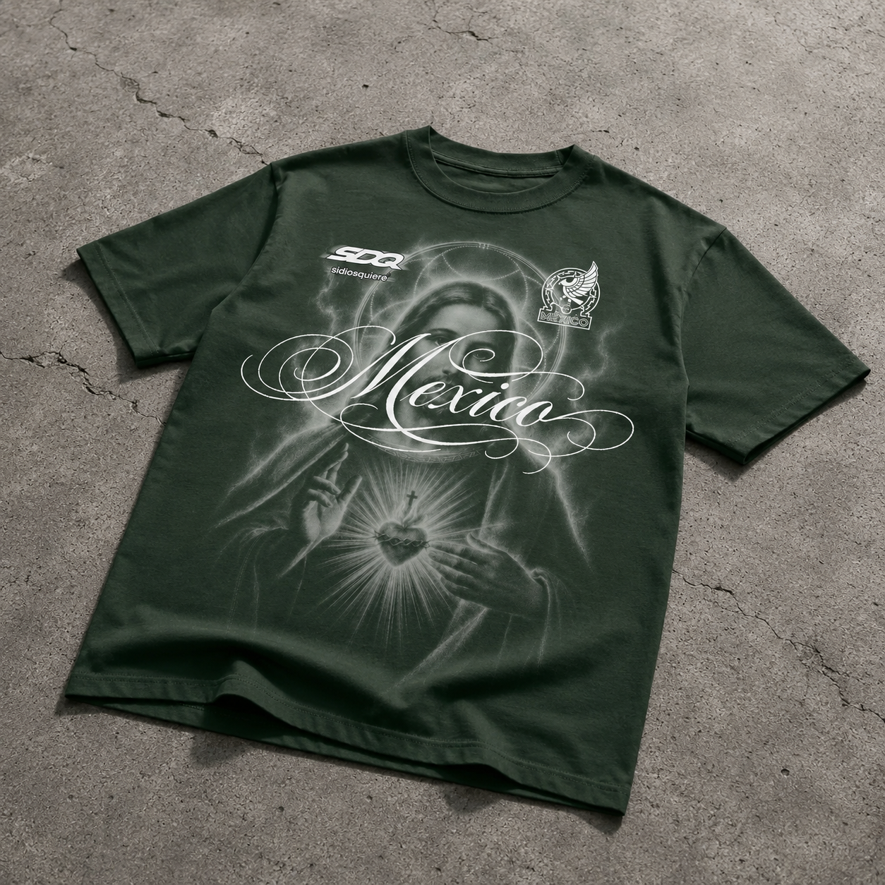 6.5oz Garment Dye Crew Neck T-Shirt