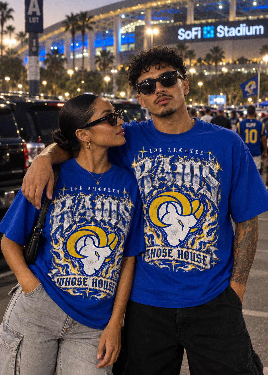 LA Rams Blue Tee